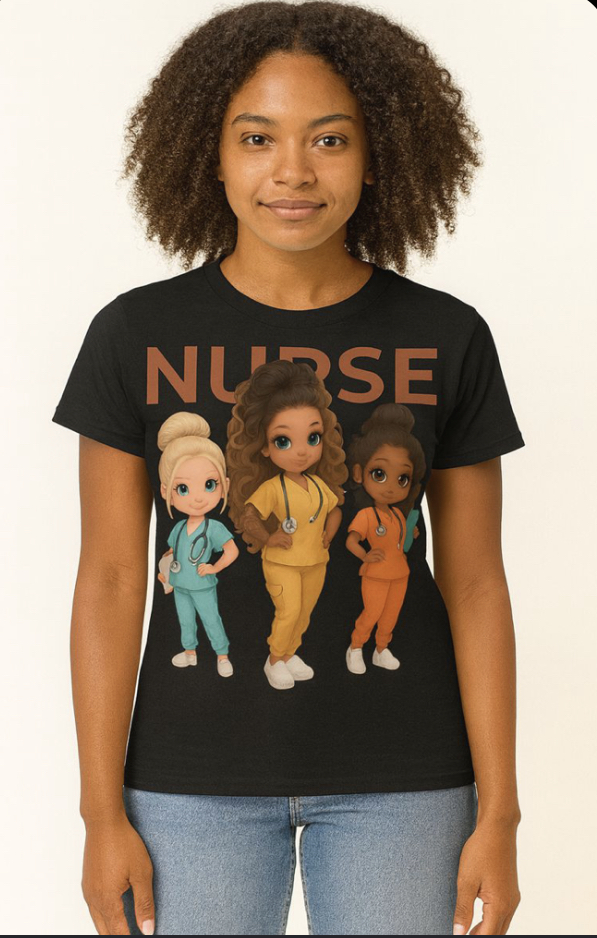 Nurse With Cartoon